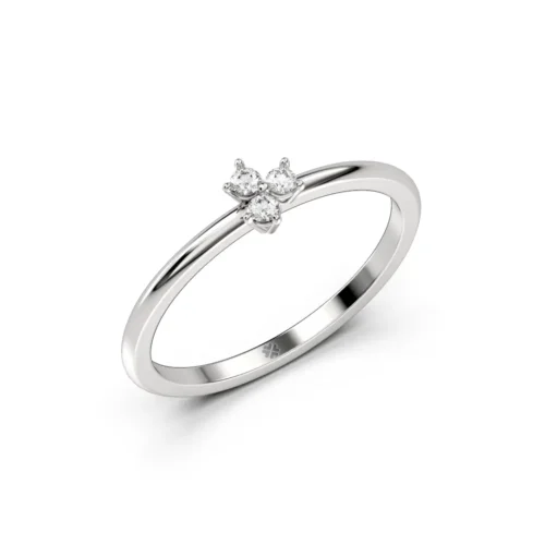 Anillo de Compromiso Solitario Candor Platino