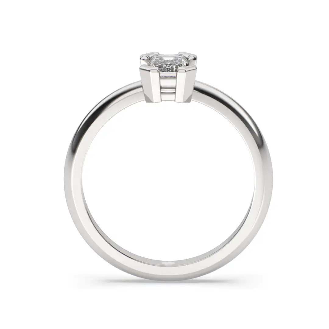 Anillo de Compromiso Solitario Destinata Platino Anillo de Compromiso Solitario Destinata Platino - Imagen 6