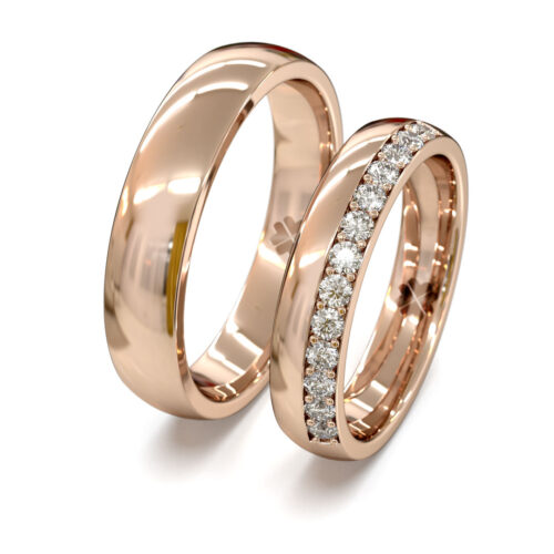 Argollas de Matrimonio Dreams Oro Rosa 18kt Argollas de Matrimonio Dreams Oro Rosa 18kt