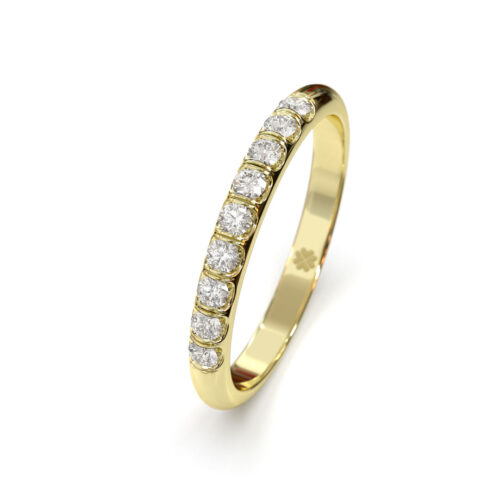 Alternative view of Argolla de Matrimonio Eternel Oro Amarillo 18kt