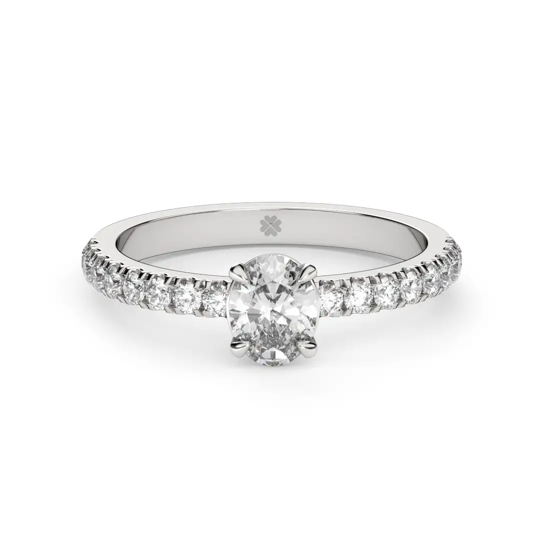 Anillo de Compromiso Solitario Foedus Platino Anillo de Compromiso Solitario Foedus Platino - Imagen 5