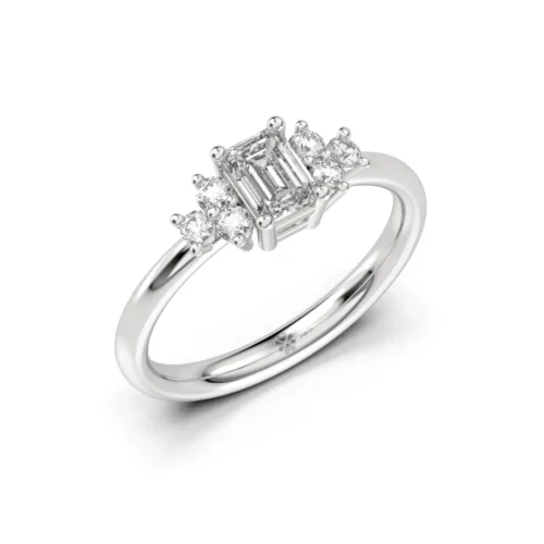 Anillo de Compromiso Tricillo Iter Platino