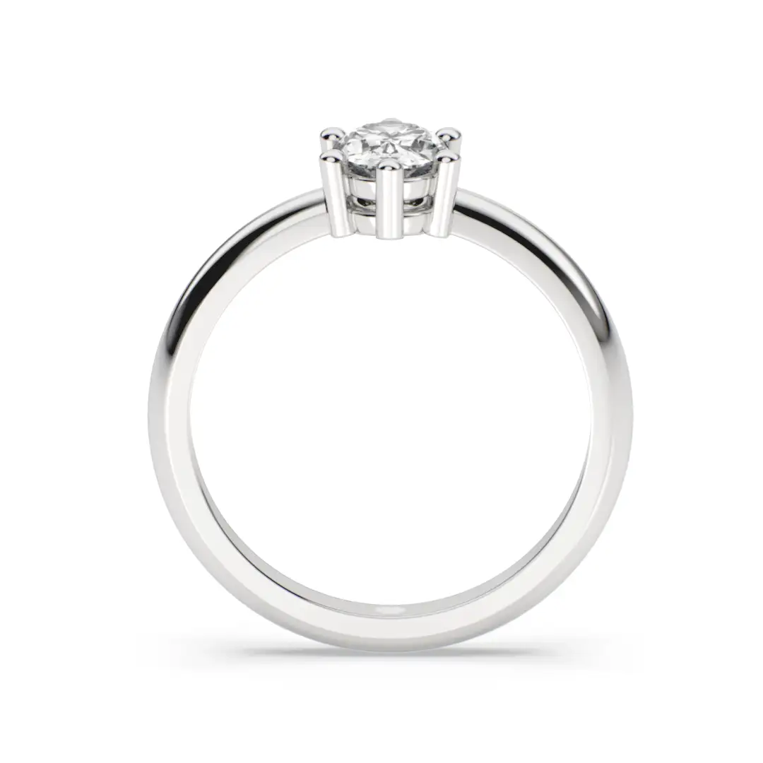 Anillo de Compromiso Solitario Lux Cordis Platino Anillo de Compromiso Solitario Lux Cordis Platino - Imagen 6