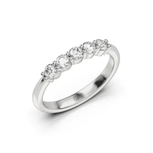 Anillo de Compromiso Quintillo Luxia Platino