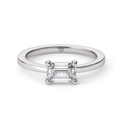 Anillo de Compromiso Solitario Occasus Oro Blanco 18kt Anillo de compromiso OCCASUS en oro blanco 18k Fairmined o platino responsable 950 con diamante de 100, 150 o 200 puntos de origen en laboratorio