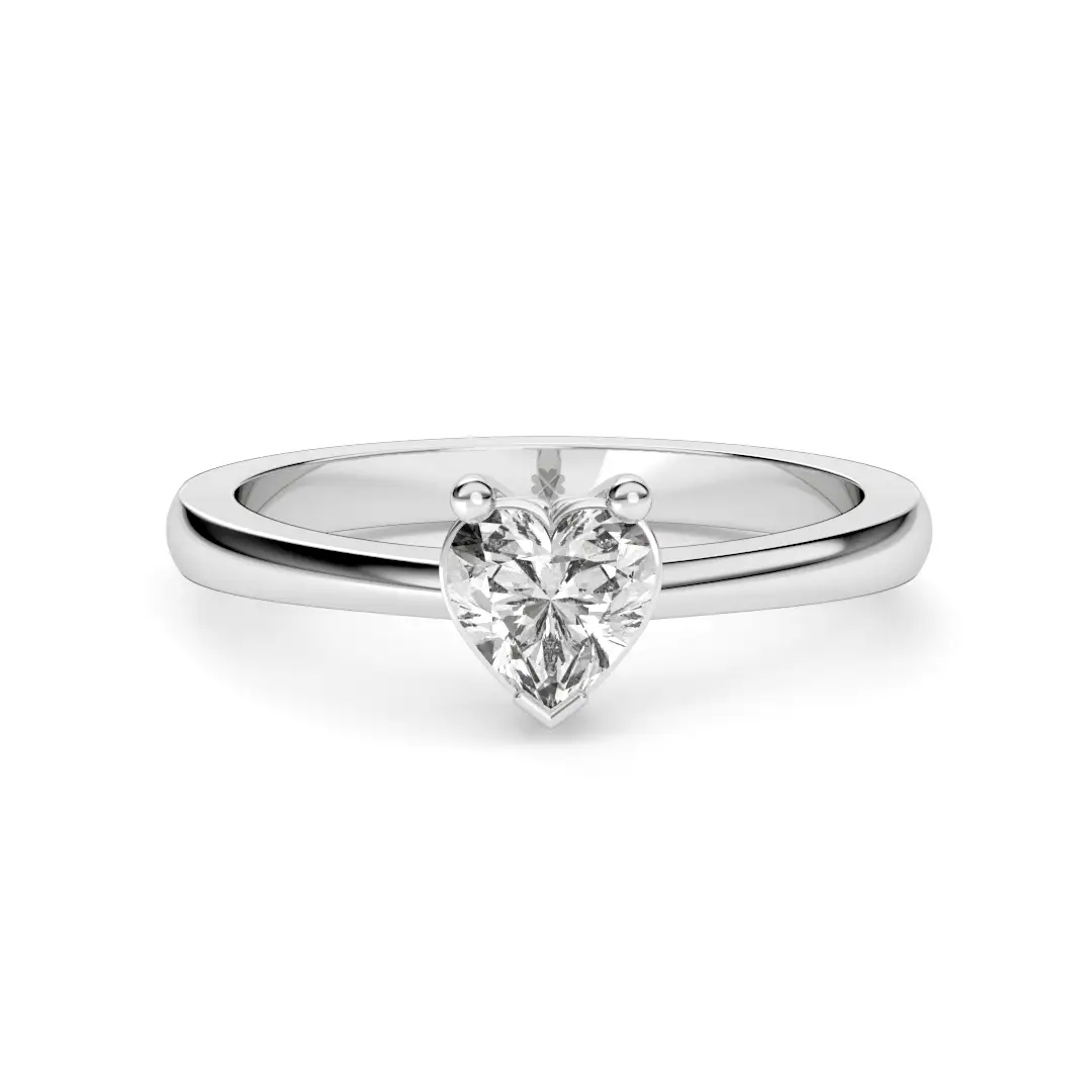 Anillo de Compromiso Solitario Regnum Cordis Platino Anillo de Compromiso Solitario Regnum Cordis Platino - Imagen 5