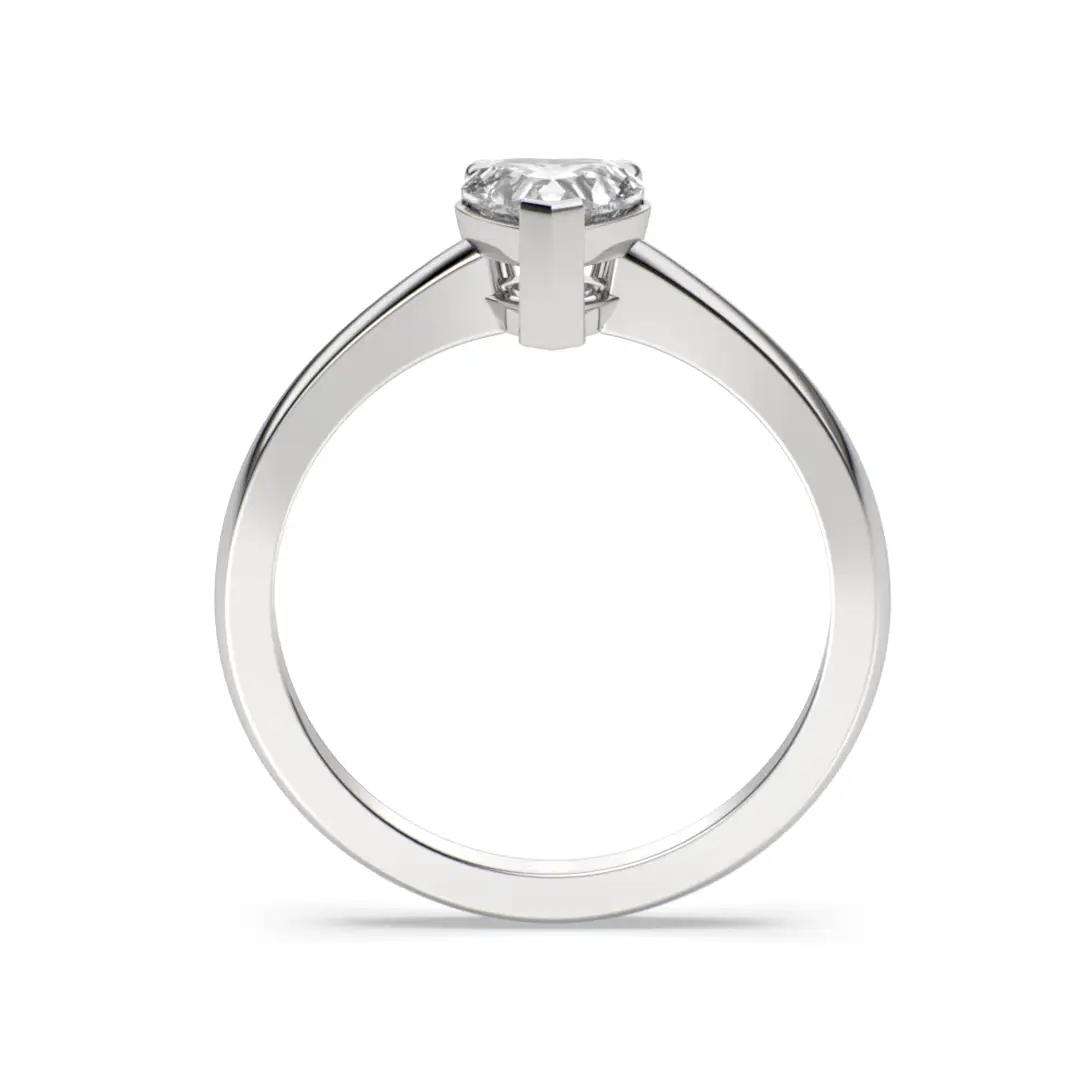 Anillo de Compromiso Solitario Regnum Cordis Platino Anillo de Compromiso Solitario Regnum Cordis Platino - Imagen 6