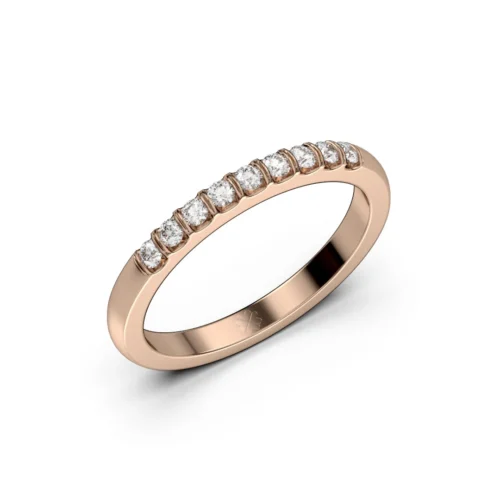 Anillo Cintillo Cinis Rose Oro Rosa 18kt Anillo Cintillo Cinis Rose Oro Rosa 18kt