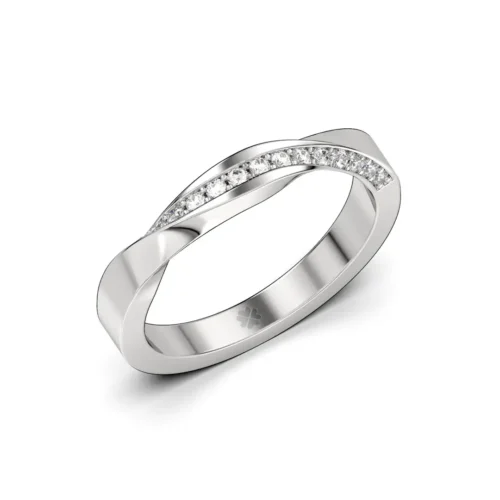 Anillo Cintillo Cineres Platino Anillo Cintillo Cineres Platino