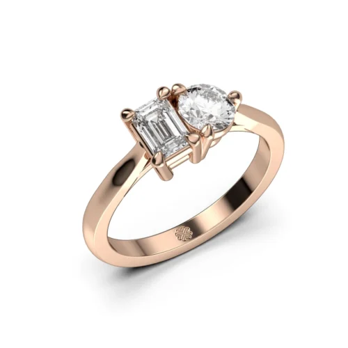Anillo Duetto Lutum Rose Oro Rosa 18kt Anillo Duetto Lutum Rose Oro Rosa 18kt