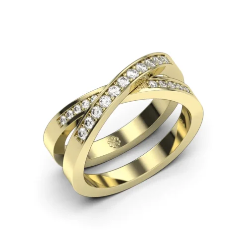 Anillo Cintillo Sirus Bini Oro Amarillo 18kt Anillo Cintillo Sirus Bini Oro Amarillo 18kt