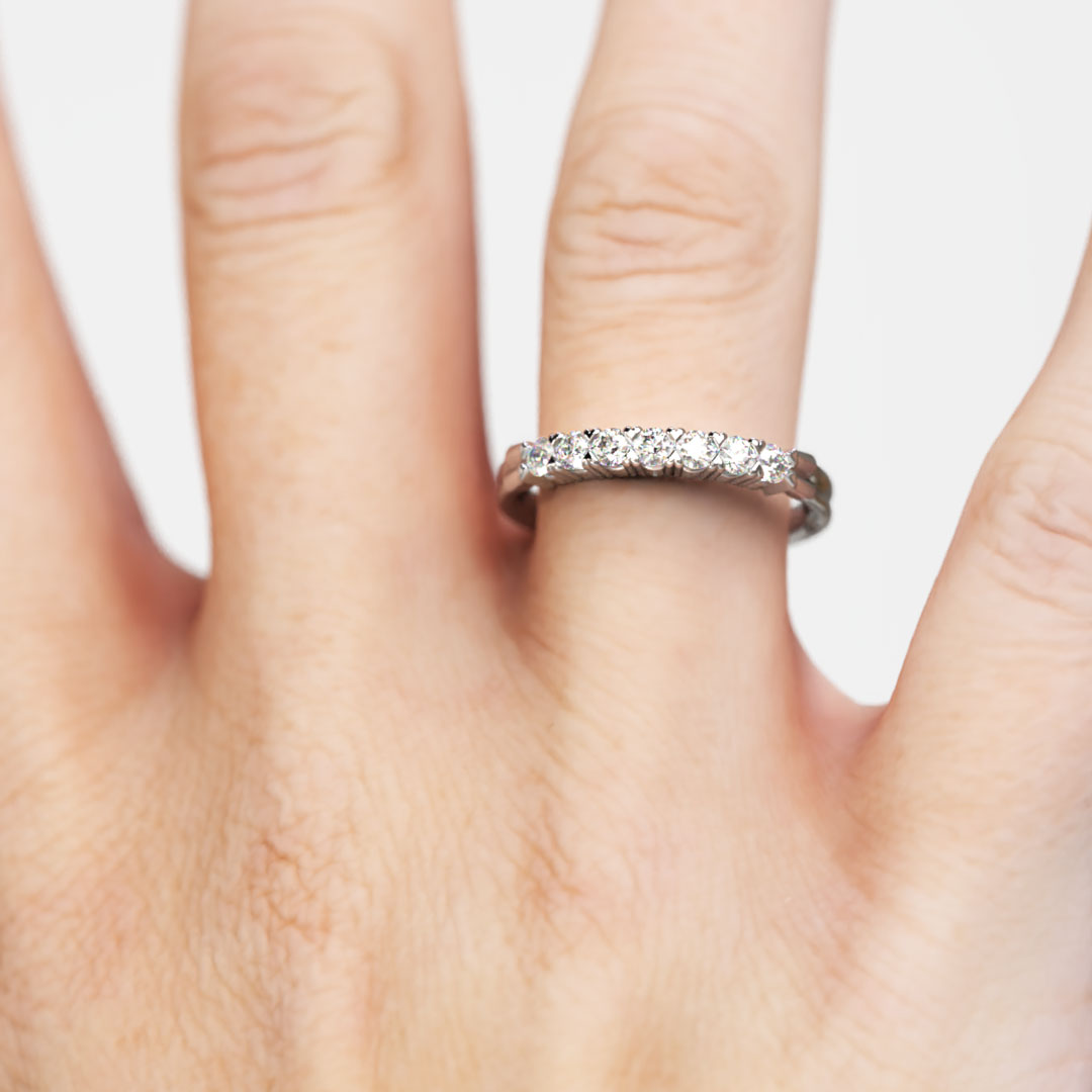 Anillo Cintillo Agni Platino Anillo Cintillo Agni Platino - Imagen 3