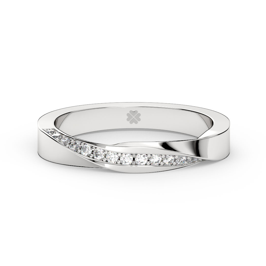 Anillo Cintillo Cineres Platino Anillo Cintillo Cineres Platino - Imagen 5