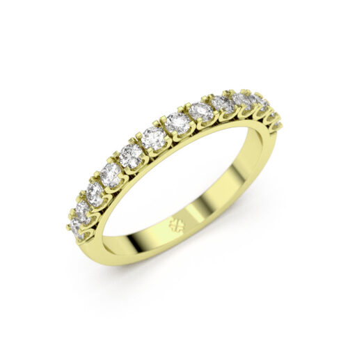 Anillo Cintillo Helios Oro Amarillo 18kt Anillo Cintillo Helios Oro Amarillo 18kt