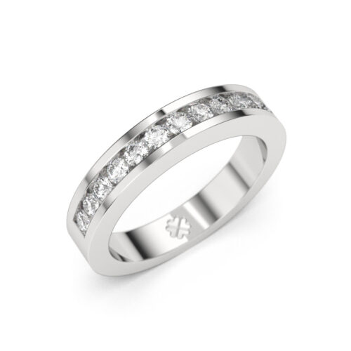 Anillo Cintillo Vulcanis Platino Anillo Cintillo Vulcanis Platino