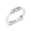 Anillo de Compromiso Tricillo Donde todo Comienza Platino Diamante Corte Brillante Anillo de Compromiso Tricillo Donde todo Comienza Platino Diamante Corte Brillante