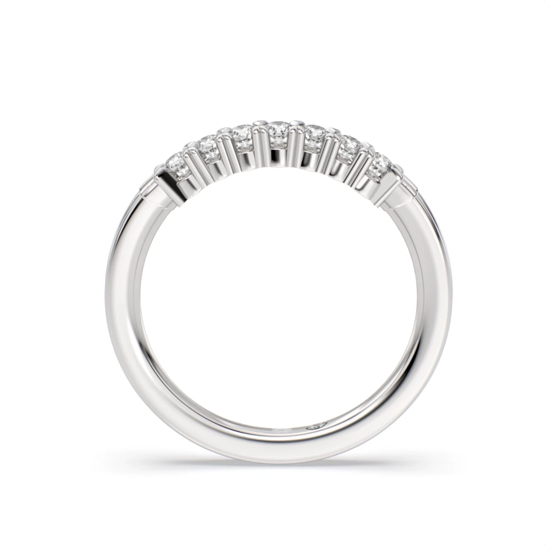 Anillo de Compromiso Cintillo Renacer Platino Diamante Corte Brillante Anillo de Compromiso Cintillo Renacer Platino Diamante Corte Brillante - Imagen 6