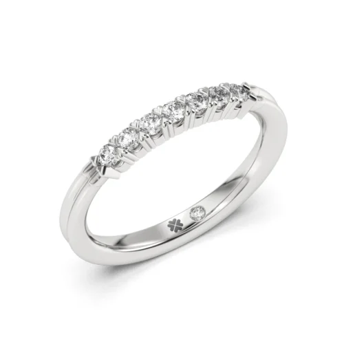Anillo de Compromiso Cintillo Renacer Platino Diamante Corte Brillante Anillo de Compromiso Cintillo Renacer Platino Diamante Corte Brillante