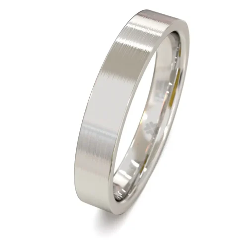 Alternative view of Argolla de Matrimonio Tensión W Oro Blanco 18kt o Platino