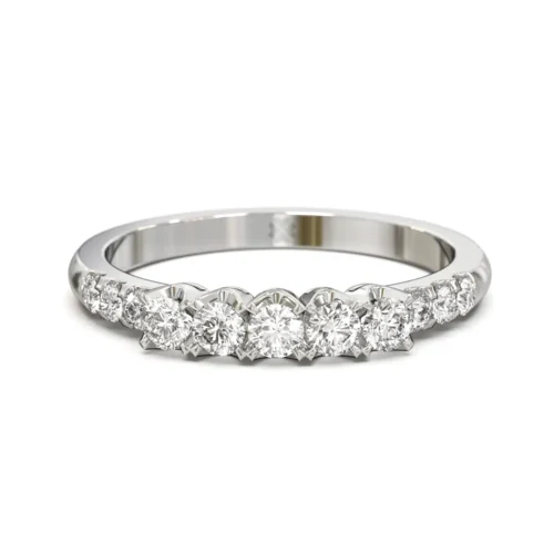 Argolla de Matrimonio Helios Lux Platino