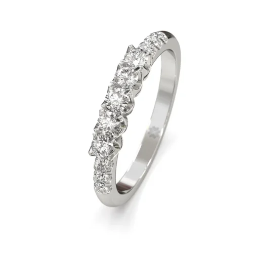 Alternative view of Argolla de Matrimonio Helios Lux Platino