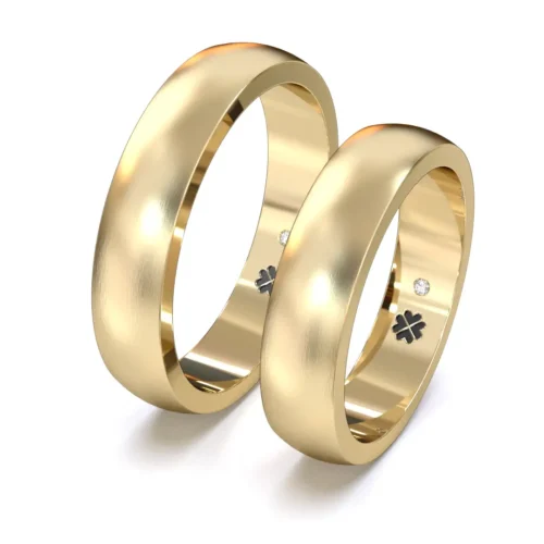 Argolla de Matrimonio Aleación Oro Miel 18kt Argolla de Matrimonio Aleación Oro Miel 18kt