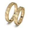 Argolla de Matrimonio Doble Oro Miel 18kt