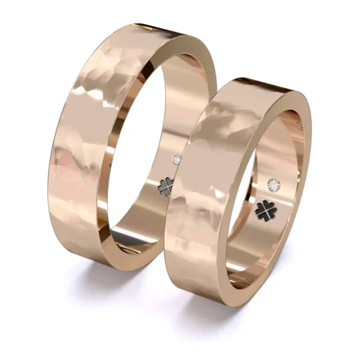 Argolla de Matrimonio Materia Oro Rosa 18kt Argolla de Matrimonio Materia Oro Rosa 18kt