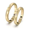 Argolla de Matrimonio Núcleo Oro Miel 18kt